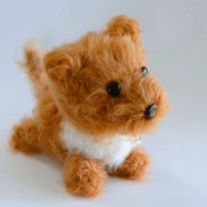 Dog Amigurumi Pattern – Brush Crochet