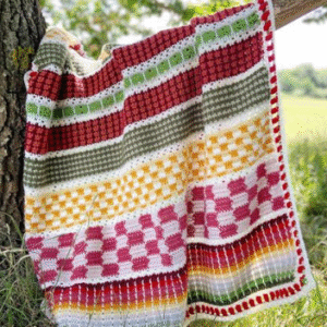 9 Colourful Crochet Blankets