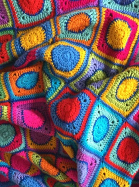 The Cheerful Circles Blanket - Image 2