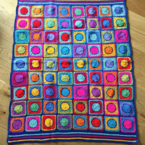 The Cheerful Circles Blanket