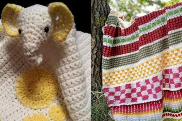 Cozy & Colorful Crochet Pack: Grace + 9 Blankets