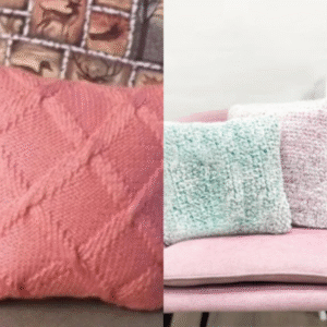 Knit Cable Pillow Patterns + Classic Sherpa Pillow