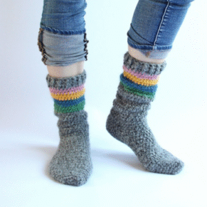 Easy Slipper Socks